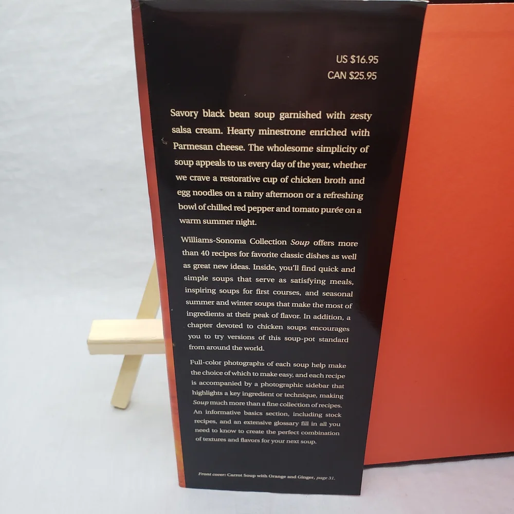 Williams Sonoma Soup Cookbook